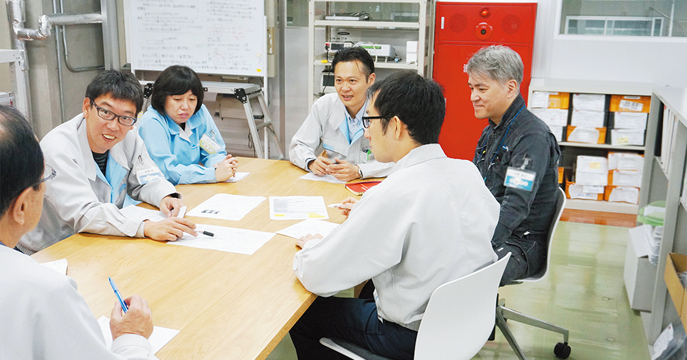 メトロールで毎日実施される「朝会」